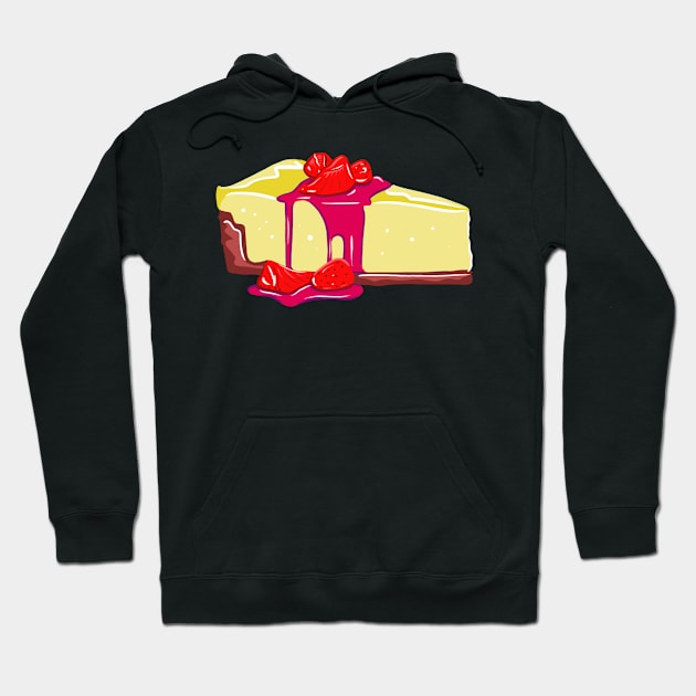 Cheesecake Hoodie by trippyart